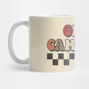 Glen Campbell Checkered Retro Groovy Style Mug